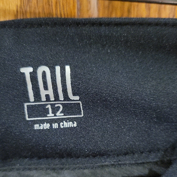 Womens Black Golf Pants - Picture 2 of 6